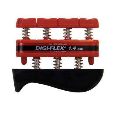  Digi-Flex- מכשיר לאימון וחיזוק שרירי כף היד והאצבעות - אדום